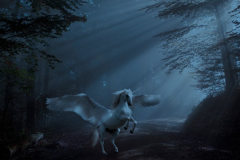 Unicorn in Landscape
